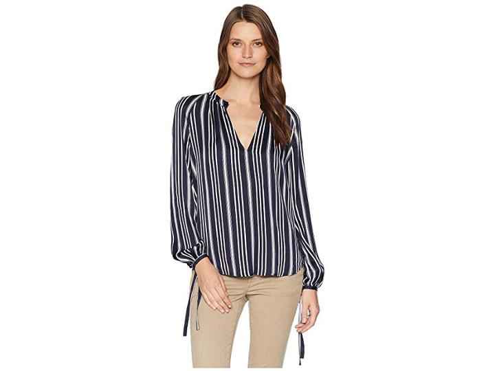 Ag Adriano Goldschmied Karina Shirt (dark Cove/true White) Women's Clothing