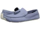 Cole Haan Rodeo Tassel Driver (cornwall Blue) Women's Shoes