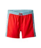 Superism Brees Superism Print Swim Shorts (toddler/little Kids/big Kids) (red) Boy's Swimwear