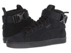 Puma Suede Classic Mid Buckle (puma Black/puma Black) Men's Boots