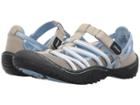 Jbu Jetty Encore (light Grey/stone Blue Microbuck Mesh) Women's Shoes