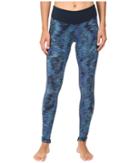 New Balance Premium Performance Tight Print Pants (galaxy Tech Print) Women's Casual Pants