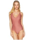 Mikoh Swimwear Las Palmas One-piece Swimsuit (lychee) Women's Swimsuits One Piece
