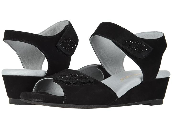 David Tate Queen (black) Women's  Shoes