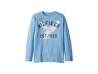 Tommy Hilfiger Kids Hilfiger Long Sleeve Crew Neck Shirt (big Kids) (little Boy Blue) Boy's Clothing