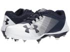 Under Armour Ua Yard Low Dt (midnight Navy/white) Men's Cleated Shoes