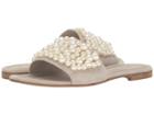 Kennel & Schmenger Pearl Slide Sandal (cement/pearls) Women's Shoes