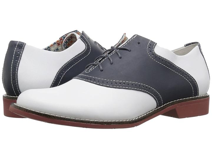 G.h. Bass & Co. Dora (navy/white Full Grain) Women's Shoes