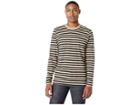 Wesc Makai Stripe Long Sleeve Shirt (sesame) Men's Clothing