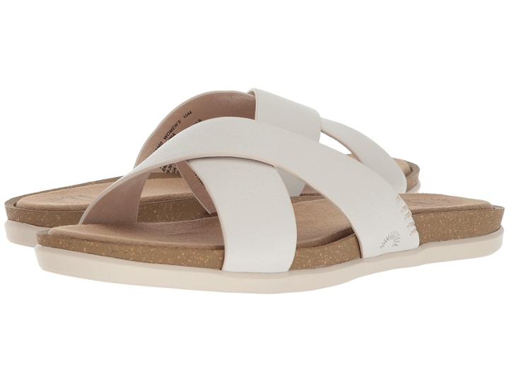 G.h. Bass & Co. Stella (white Leather) Women's Sandals