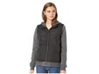 Rvca Eternal Quilted Fleece Jacket (black) Women's Sweatshirt