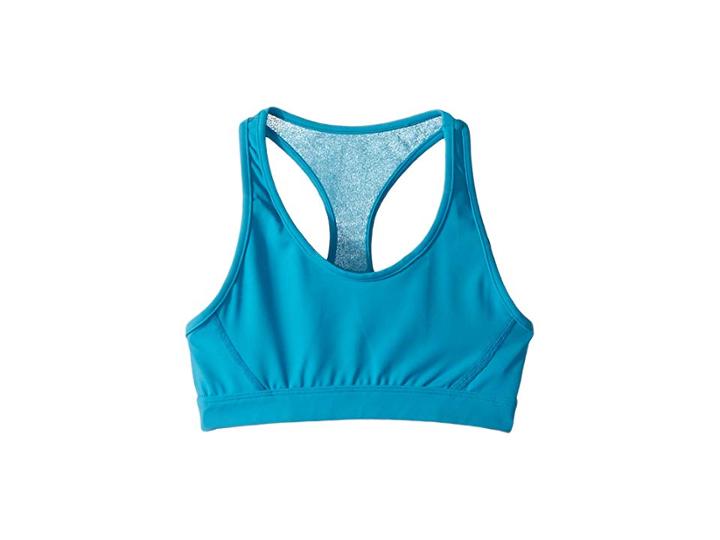 Bloch Kids Mesh Racerback Top (little Kids/big Kids) (turquoise) Girl's Clothing