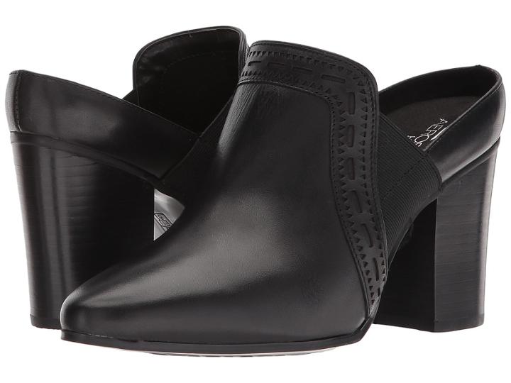 Aerosoles Pocket Square (black Leather) Women's  Shoes