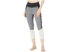 Adidas Designed-2-move High-rise 3/4 Tights (black/raw White) Women's Casual Pants