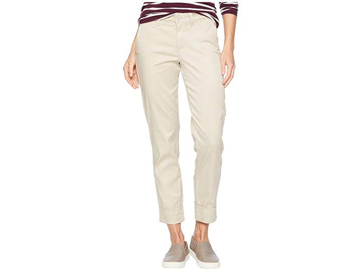 Nydj Skinny Chino Ankle W/ Clean Cuff In Feather Reactive (feather Reactive) Women's Jeans