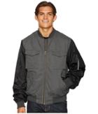 Wesc The Contrast Bomber Jacket (pirate Black) Men's Coat