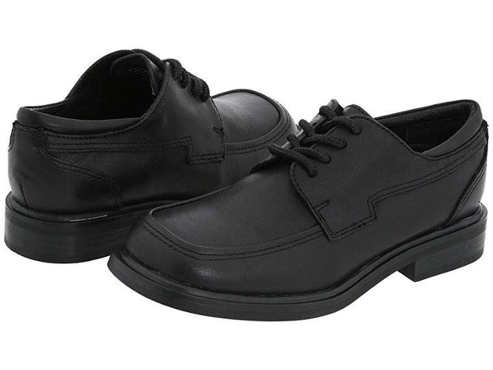 Kenneth Cole Reaction Kids T-flex Sr (little Kid/big Kid) (black Burnished) Boys Shoes