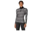 Helly Hansen Lifa Merino Graphic 1/2 Zip (black/frost Print) Women's Clothing