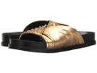 Sigerson Morrison Amanda (gold Metallic Leather) Women's Shoes