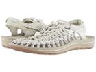 Keen Uneek (agate Grey/silver Birch) Women's Toe Open Shoes