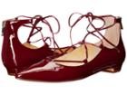 Ivanka Trump Tropica (dark Red Patent) Women's Flat Shoes