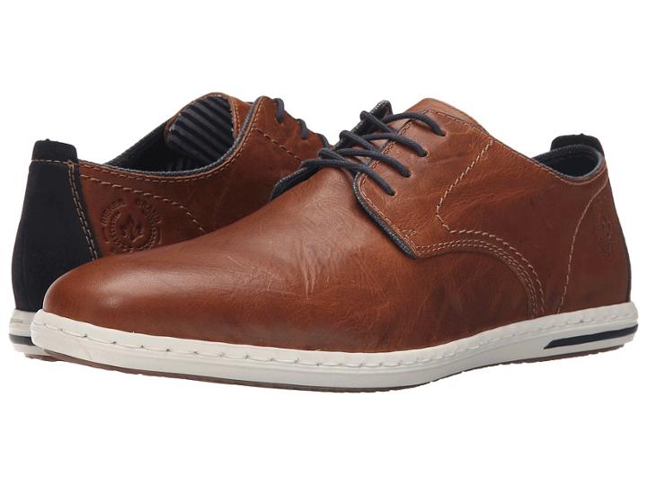 Rieker B9120 Julian 20 (tabek/denim/navy) Men's Lace Up Casual Shoes
