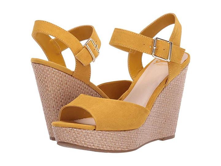 Fergalicious Viola (sunflower) Women's Wedge Shoes