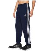 Adidas Essentials 3s Tapered Cuffed Pants (collegiate Navy/white) Men's Casual Pants