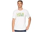 Life Is Good Jake Rocket Canoe Crusher Tee (cloud White) Men's T Shirt