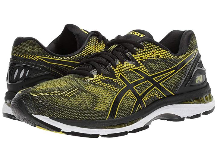 Asics Gel-nimbus(r) 20 (sulphur Spring/black/white) Men's Running Shoes