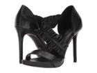 Michael Michael Kors Bella Platform (black Printed Solid Snake/nappa) High Heels