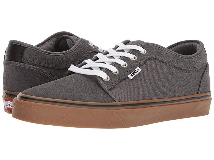 Vans Chukka Low (pewter/white/gum) Men's Skate Shoes