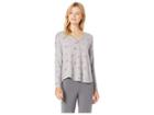 Hatley Henley Lounge Top (grey) Women's Pajama