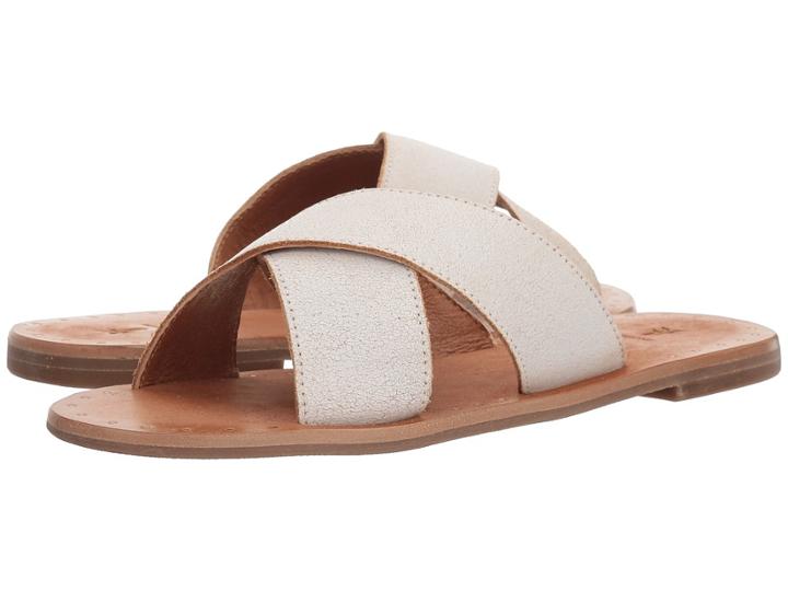 Frye Ally Crisscross (white) Women's Sandals