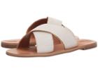 Frye Ally Crisscross (white) Women's Sandals
