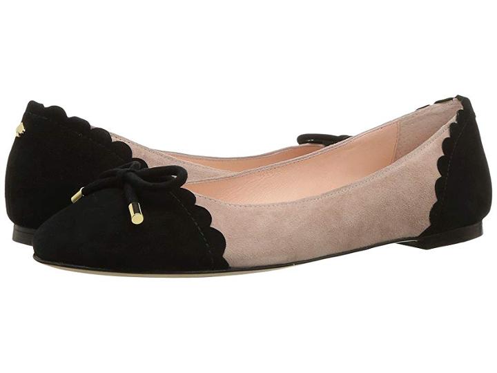 Kate Spade New York Westgrove (fawn Kid Suede/black Kid Suede) Women's Shoes