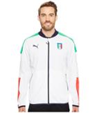 Puma Figc Italia Stadium Jacket (white/peacoat) Men's Coat