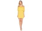 Bb Dakota Manic Pixie Dream Off The Shoulder Dress (mimosa) Women's Dress