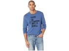 Life Is Good This Is Not A Drill Long Sleeve Smooth T-shirt (vintage Blue) Men's T Shirt