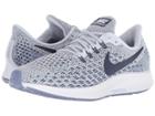 Nike Air Zoom Pegasus 35 (football Grey/blue Void/white/aluminum) Women's Running Shoes