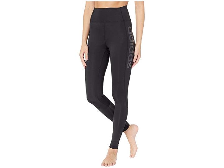 Adidas Designed-2-move High-rise Long Tights (black 1) Women's Casual Pants