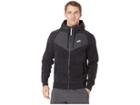 Nike Nsw Hoodie Full Zip Core Winter Snl (black/black/white) Men's Sweatshirt