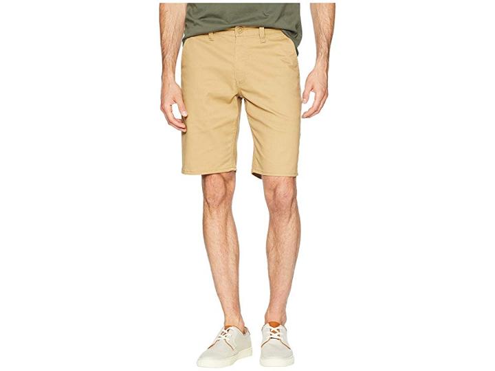 Brixton Toil Ii Hemmed Shorts (wheat) Men's Shorts