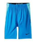Nike Kids Dry Fly Shorts (little Kids/big Kids) (light Photo Blue/polarized Blue/black/black) Boy's Shorts