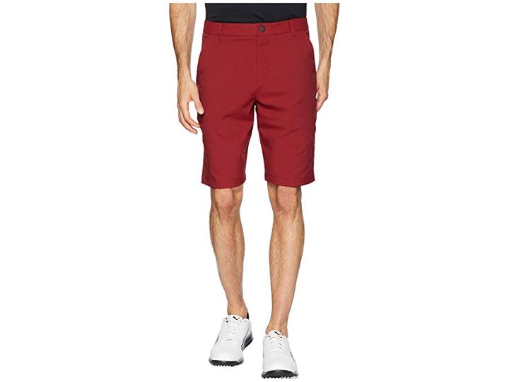 Puma Golf Essential Pounce Shorts (pomegranate) Men's Shorts