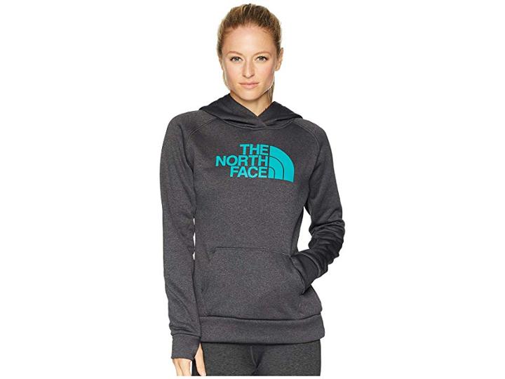 The North Face Fave 1/2 Dome Pullover 2.0 (tnf Dark Grey Heather/kokomo Green) Women's Sweatshirt