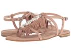 Kennel & Schmenger Pearl Fringe Flat Sandal (rosette/pearl) Women's Shoes