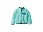 Columbia Kids Mountain Side Heavyweight Full Zip Fleece (little Kids/big Kids) (pixie/emerald) Girl's Coat