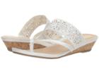 Kenneth Cole Reaction Great Chime (white Synthetic) Women's Sandals