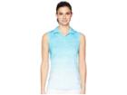 Puma Golf Gradient Sleeveless Polo (aquarius) Women's Sleeveless